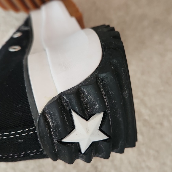 Converse Run Star Hike high black and white - Picture 8 of 12